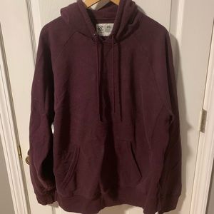 champion maroon sweatshirt